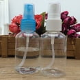 thumbnail image 2 of SPRING PARK 100ml Fine Mist Clear Leak-proof Spray Bottles with Pump Spray Cap, Reusable and Refillable Small Empty Plastic Bottles for Travel, 2 of 7