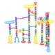 thumbnail image 2 of Bloques de construcción para carreras de canicas para niños, laberinto, pista, juguetes educativos, 122 piezas, 2 of 11