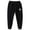 1-Black, variant on PINQI Baby Sport Leggings Children's Wear Boys' Pants Children's Sweatpants Casual Trousers Four Season Pants Children's Pants with Pocket(1-Black,5-6 Years)