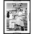 thumbnail image 5 of Art.com Roman Holiday, Audrey Hepburn, Gregory Peck, 1953 Photo, Black Frame Wall Art, 23" x 29", 5 of 5
