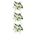 thumbnail image 1 of Transemion 1/2/3/5 Realistic Appearance Artificial Flower Low Maintenance For Life Elegant Hennessy Cape Rose1 3PCS, 1 of 6