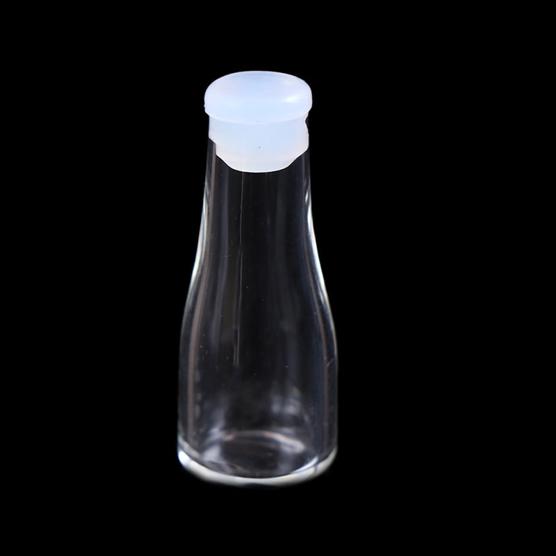 3pcs 1 12 Dollhouse miniature Glass Bottle kitchen living room accessor BOD 