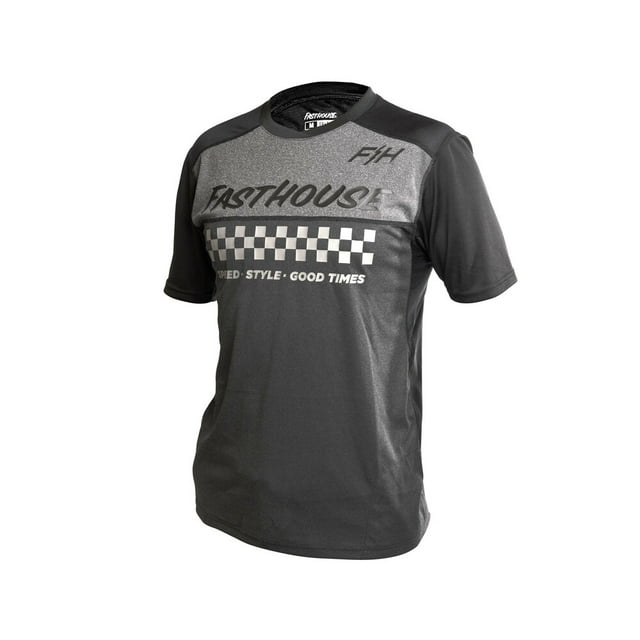 FASTHOUSE : Maillot Jeunesse en Alliage MESA SS : Charbon Chiné/noir : YM