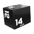 thumbnail image 2 of Caja de salto, caja pliométrica portátil antideslizante multiusos para saltar, sentadillas, fitness, gimnasio en casa, saltar cuerda Estilo C, 2 of 8