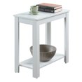 thumbnail image 2 of End Table with Storage Shelf - Modern Accent Table for Living Room, Bedroom, Hallway, 2 of 4