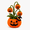 A, variant on Crochet Halloween Potted Plant, Handmade Yarn Pumpkin Ghost Decor, 7.87 Inch Spooky Fall Tabletop Decoration for Desk, Shelf, Office, Bedroom and Home