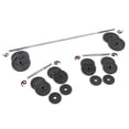 thumbnail image 2 of Kit de Pesas y Barra Decathlon Domyos 8501164 Negro, 2 of 4