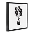 thumbnail image 2 of Stupell Industries Contemporary Chic Balloons & Purse Black Floating Frame Canvas Art, 18 x 18, by Amanda Greenwood, 2 of 8