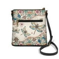 thumbnail image 2 of Kuiaobaty Dragonfly Print Crossbody Bag for Women, Boho Mandala Flowers Print Shoulder Handbag with Adjustable Strap, Multi Pockets Leather Sling Bag Crossbody for Travel & Work, 2 of 7