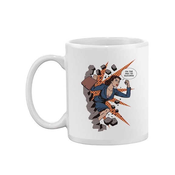 On The Way To Success Mug - Image by Shutterstock