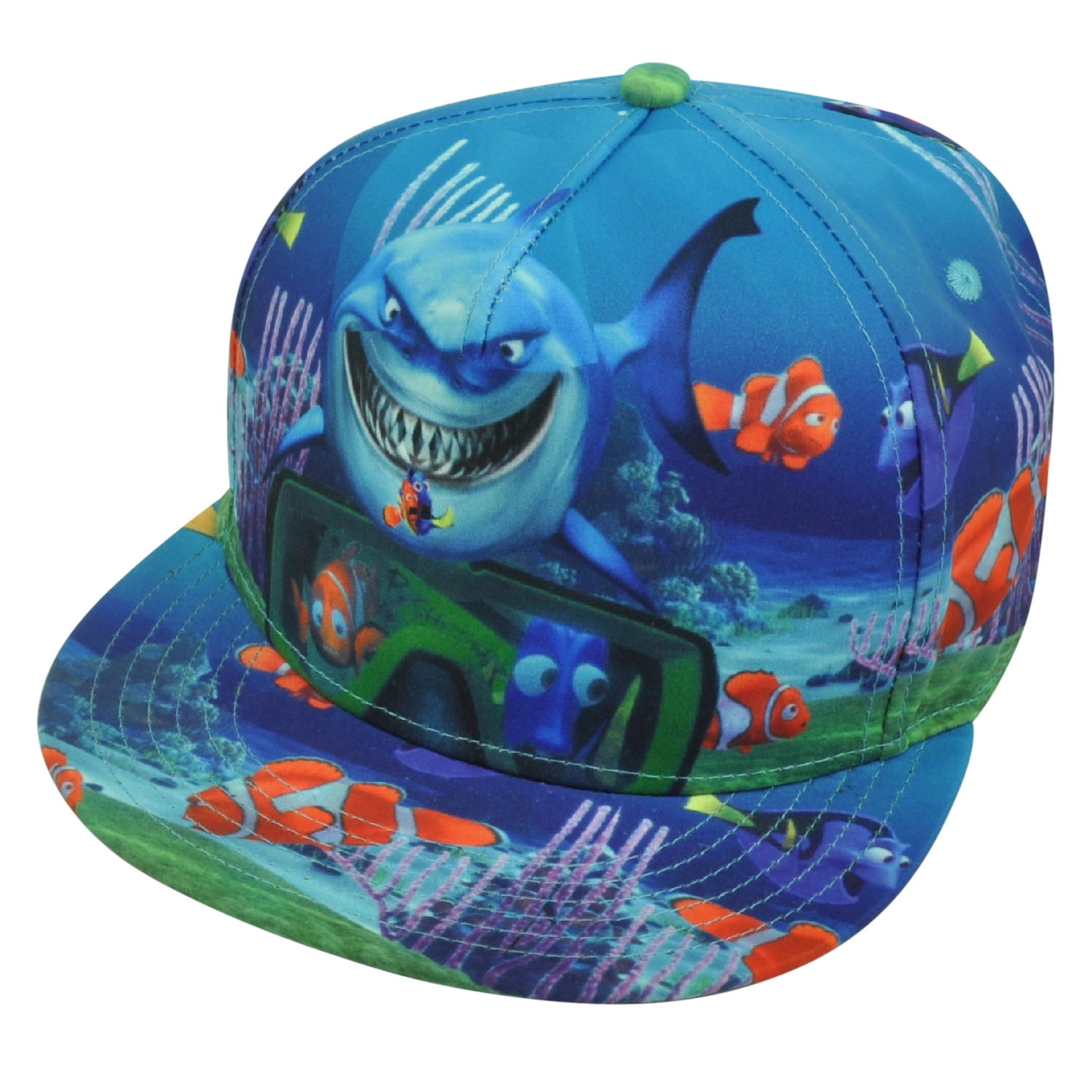 Disney Finding Nemo Pixar Movie Sublimated Print Snapback Hat Cap ...