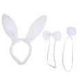 thumbnail image 1 of 1 juego creativo disfraz de conejo de peluche accesorios de decoración de fiesta de Pascua diadema de conejo, 1 of 5