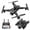 Black, variant on Wdhugt P9 Pro 360 Obstacle Avoidance Drone With Hd Camera Foldable Quadcopter For Aerial Photography Black Color Gps Positioning Plastic Black