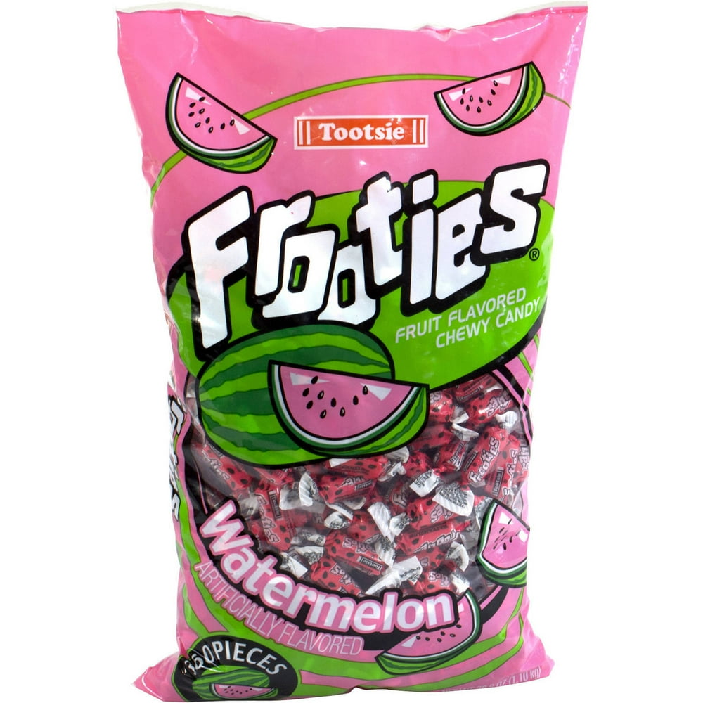 Tootsie Frooties, Watermelon Fruit Flavored Chewy Candy, 360 Ct