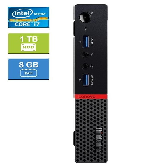 LENOVO M900 TINY Intel Core i7-6700T , 8GB, 1TB HDD, Win 10 Home
