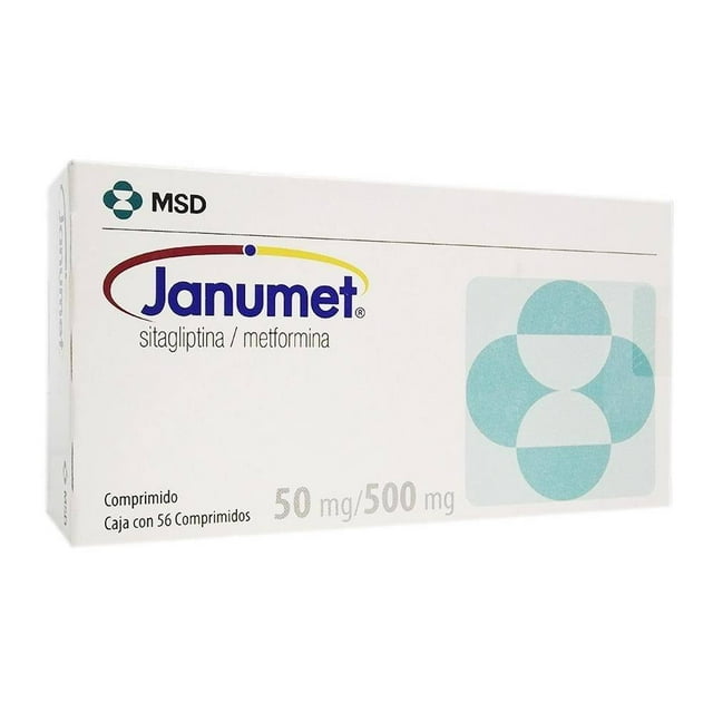 Janumet 50 mg/500 mg 56 comprimidos