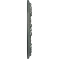 thumbnail image 4 of Ekena Millwork 12 1/4"OD x 7 1/2"ID x 7/8"P Ribbon with Bow Ceiling Medallion (Fits Canopies up to 7 1/2"), Hand-Painted Cloud Burst Crackle, 4 of 6