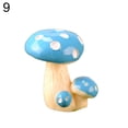 thumbnail image 7 of SPRING PARK 1Pc Mini Mushrooms for Fairy Garden PVC Mushrooms Miniature Figurines Colorful Miniature Garden Ornaments Fairy Garden Accessories, 7 of 7