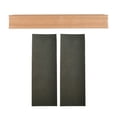 thumbnail image 2 of Mosiee 1 Set Guitar Radius Two-Way Sanding Block For Guitar Bass Fret Leveling Luthier Tool Sanding Block With 2Pcs 600 Grit Sandpaper, 2 of 9