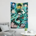 thumbnail image 4 of My Hero Academia Tapestry, Anime Wall Poster Art, Wall Tapestry For Bedroom Living Room Dorm Room, Wall Hanging For Festival Party Events Background Photography Backdrop, 60x40 Inch, 4 of 9