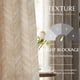 thumbnail image 5 of Cortinas JINCHAN Taupe Modernas de Jacquard con Patrón Espiga 160x160 cm, 5 of 9