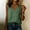 #0230-Green, variant on Womens Wrap V Neck Sleeveless Cotton Linen Tank Tops Casual Loose Fit Summer Blouses Gray M Gift