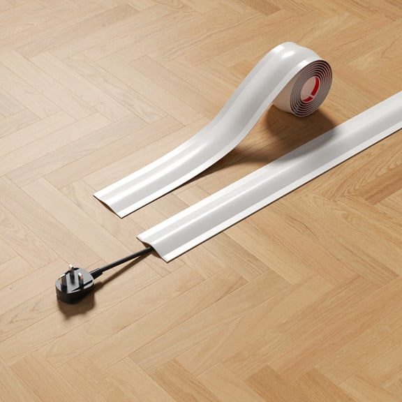PVC Cord Covers for Wires on Floor Soft Floor Cable Cover Cord Hider Floor Cable Management Cable Protector