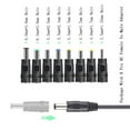 thumbnail image 5 of USB to DC Power Cable USB to 8PCS DC- Jack Charging Adapter Cord DC5V to 12V 9V Led Display for Router Mini Fan Speaker, 5 of 11