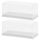 thumbnail image 1 of 2 vitrinas de acrílico transparente para coche modelo 1 64, caja de exhibición acrílica con vitrina de modelo base, soportes de exhibición para coleccionables, almacenamiento de coches de juguete, 1 of 6