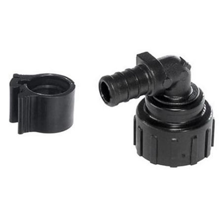 0.75 Female Garden Hose - 0.5 x 0.75 in. Pexlock Swivel Elbow Female Garden Hose