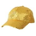 thumbnail image 1 of Flmtop Femmes Hommes Casquettes de Baseball à Paillettes Scintillantes Snapback Chapeaux Fête Extérieur Ajustable, 1 of 10