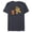 Navy Heather, variant on Mandalorian & Grogu Christmas Gingerbread Cookies - Short Sleeve Blended T-Shirt for Adults - Customized-Navy Heather