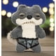 thumbnail image 5 of Creative Gifts Ugly Cute Toys,Funny Ugly Monster, Plush,Collectible , Toy(Suspicious Squirrel Monster - Grey, 5 of 5