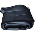 thumbnail image 6 of Driver Top Lean Back Leather Seat Cover Dark Gray Replacement for 2003-2007 Chevy Silverado Avalanche Tahoe Suburban GMC Sierra Yukon, 6 of 6