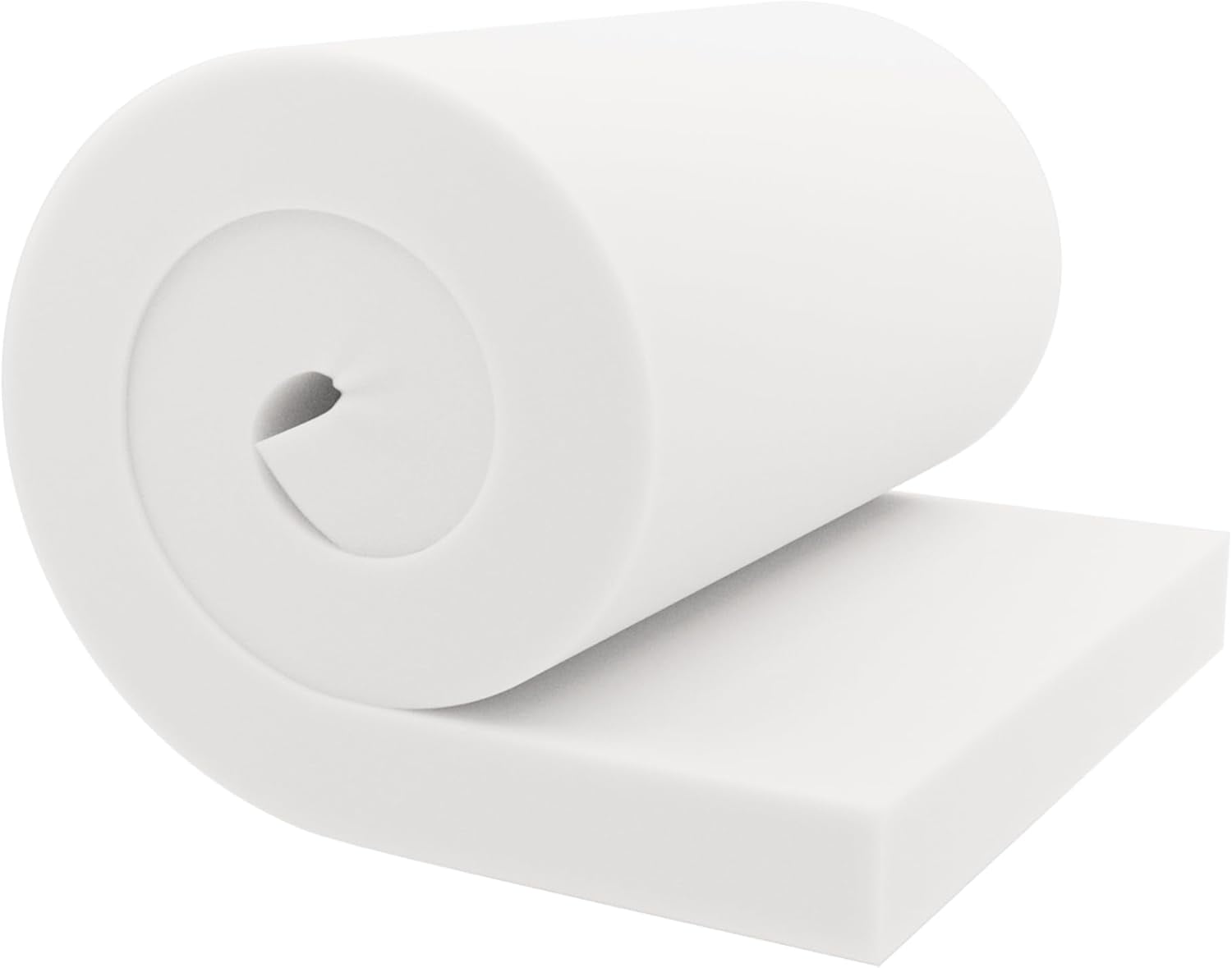 GoTo Foam Upholstery Cushion 5"H X 50"W X 90"L | 44ILD Firm Cushion Foam, Made In USA