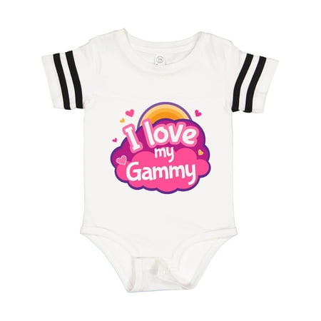 

Inktastic I Love My Gammy Granddaughter Gift Baby Girl Bodysuit