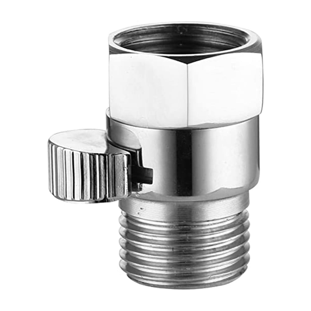 Solid Brass Flow Quick Control ShutOff Valve Shower Head Water Saver
