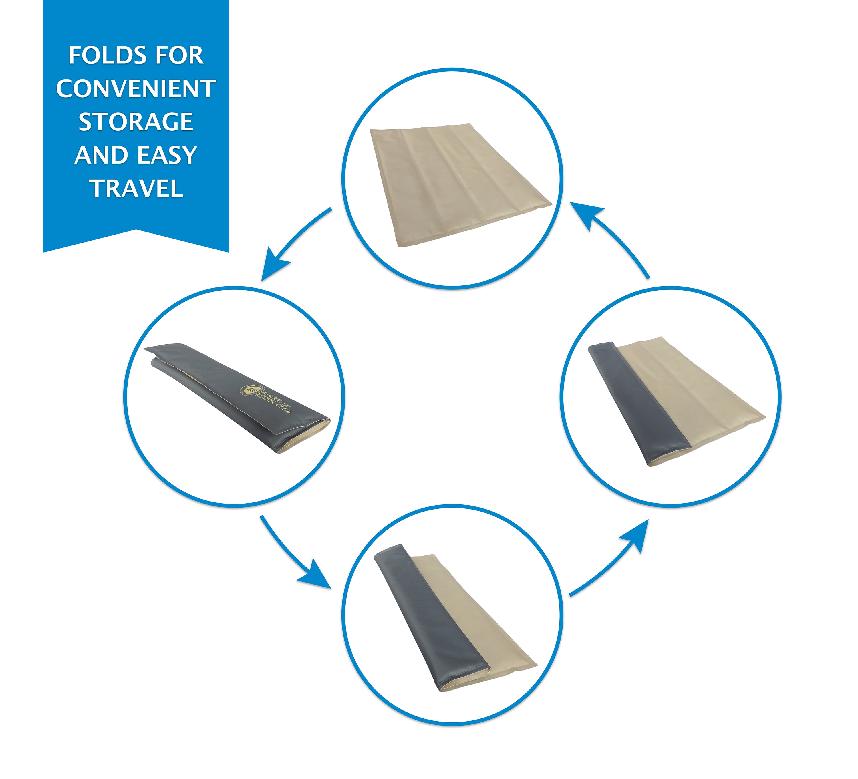 akc reversible cooling mat for pets
