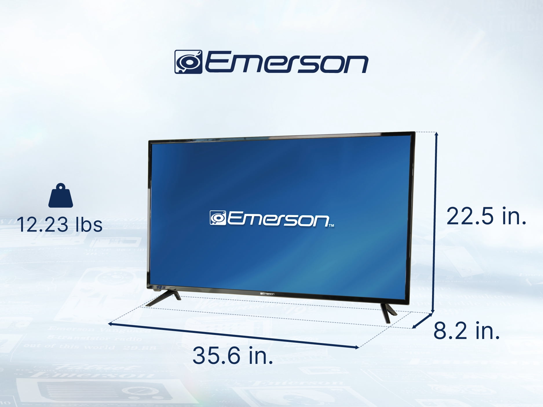 Emerson ET-4000 40-inch Class Full HD LED Television, Black