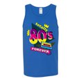thumbnail image 3 of Totally 80's Forever Vintage Mens Graphic Tank Top, Royal, Large, 3 of 5