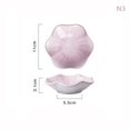 thumbnail image 1 of 1Pc Ceramic Taste Dish Flower Shape Porcelain Nut Saucer Small Plate Mini Soy Sauce Seasoning Tableware Kitchen Supplies N3, 1 of 6