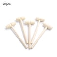 thumbnail image 2 of BAETEUY 20Pcs Mallets Mini Double Faces Wood Chocolate Smashing Hammers for Kids, 2 of 8