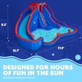 thumbnail image 4 of Sunny & Fun Fun Water Slide & Blow-up Pool for Kids Backyard Water Park, 4 of 10