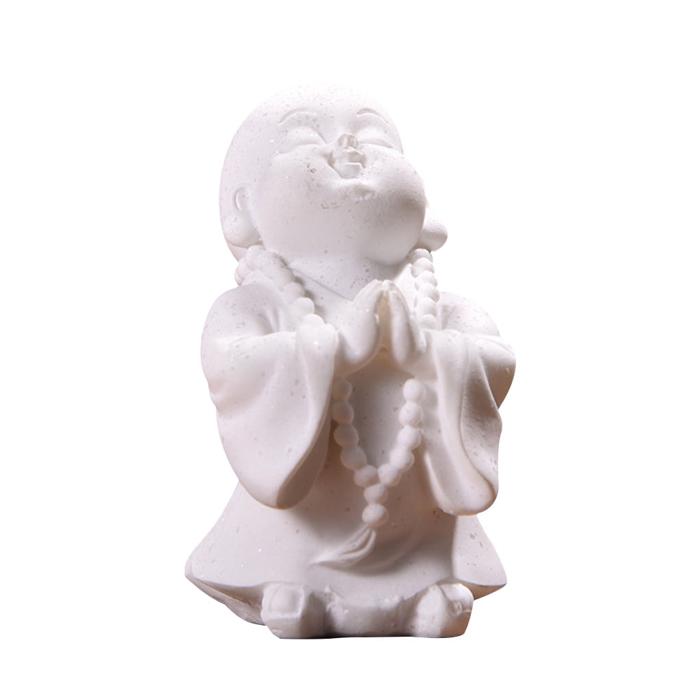 For Car Resin Sculpture Maitreya Buddha Statue Adorable 