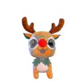 thumbnail image 1 of Cute Brown Plush Christmas Moose Christmas Decoration Doll Ornament Children's Gift Deer Toy (1pcs, Brown), 1 of 4