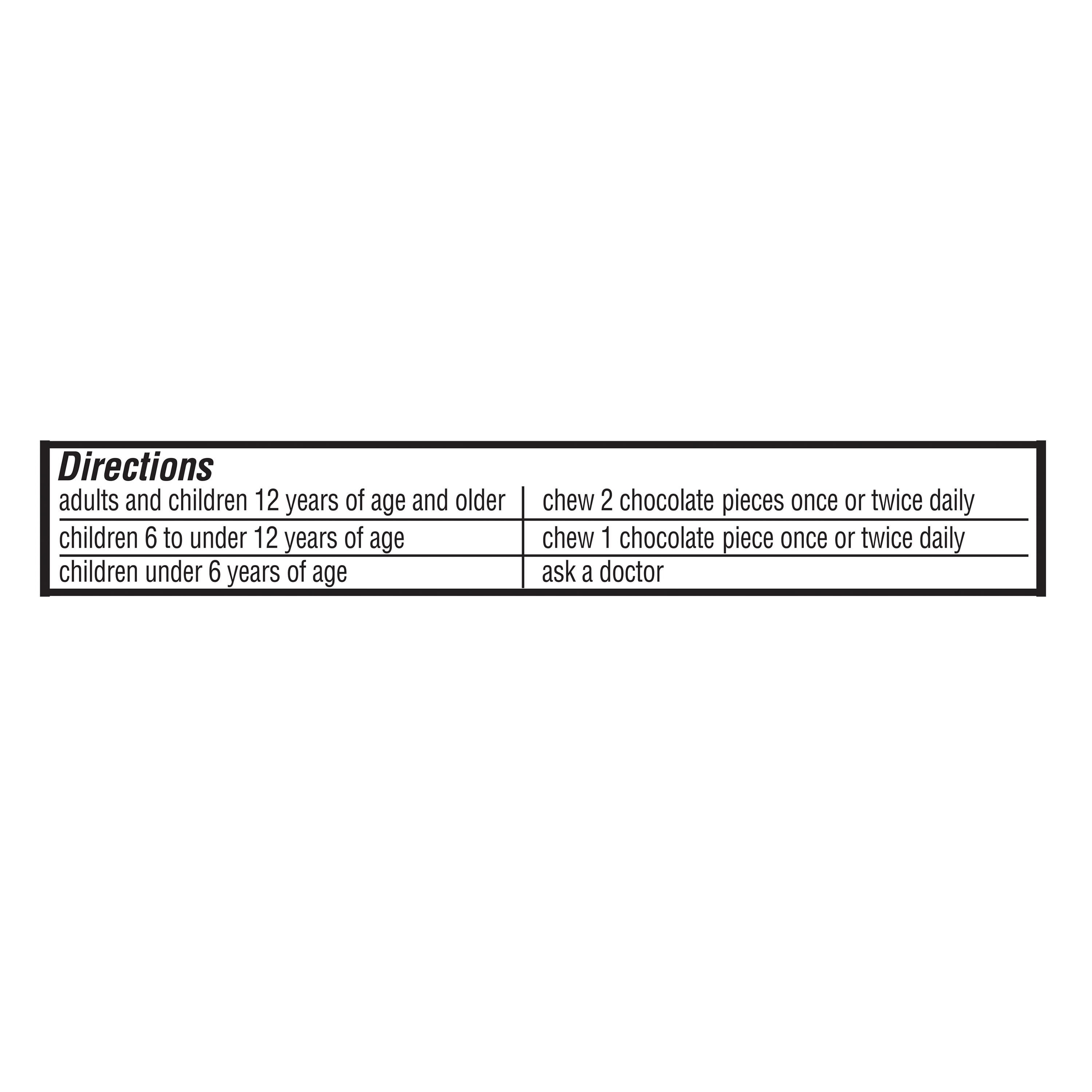 Equate Regular Strength Chocolate Laxative, 24 Pieces