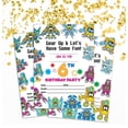 thumbnail image 2 of Darling Souvenir Multicolor Birthday Invitation Card Printable Elegant Fill or Write In Blank Party Invites 28 Pcs 5 x 7 Inches, 2 of 5