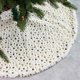 thumbnail image 1 of Falda de árbol de Navidad de felpa, falda de árbol de Navidad, manta de nieve, falda de árbol de Navidad, falda de árbol de Navidad para decoraciones navideñas navideñas (90 cm, blanco) JAMW Sencillez, 1 of 5