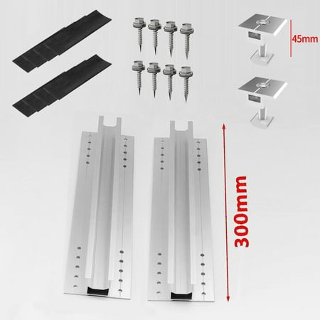 

Goodhd Mounting Rail Solar Modules Panel Fastening Rail Trapezoidal Sheet Roof Bracket