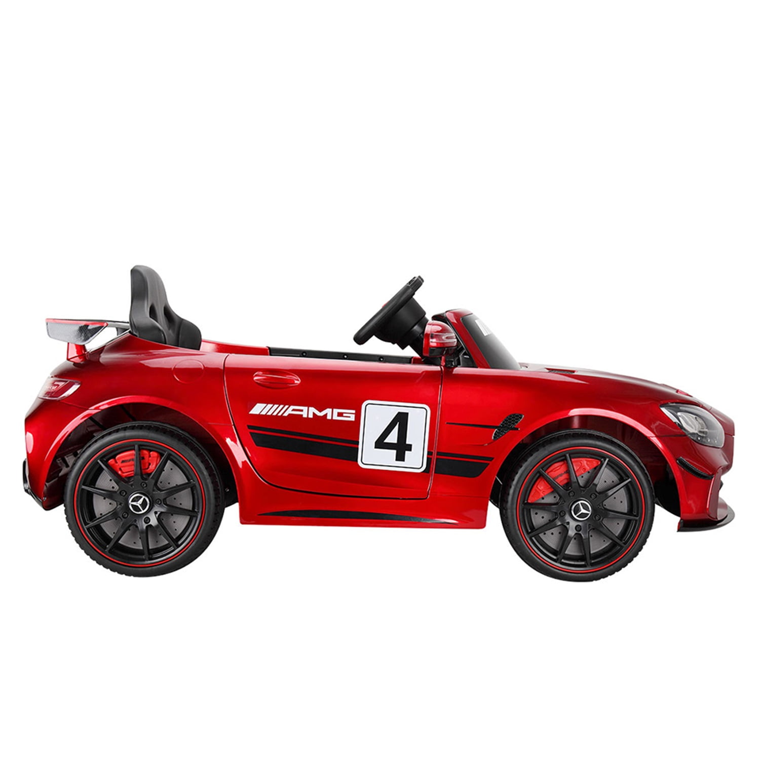 CIPACHO Licensed Benz GT 12V Powered Ride On Toy Car Electric Car for Kids 3-6 Years with MP3, Radio, Speed Shift, LED Lights, Red CIPACHO Licensed Benz GT 12V Powered Ride On Toy Car Electric Car for Kids 3-6 Years with MP3, Radio, Speed Shift, LED Lights, Red